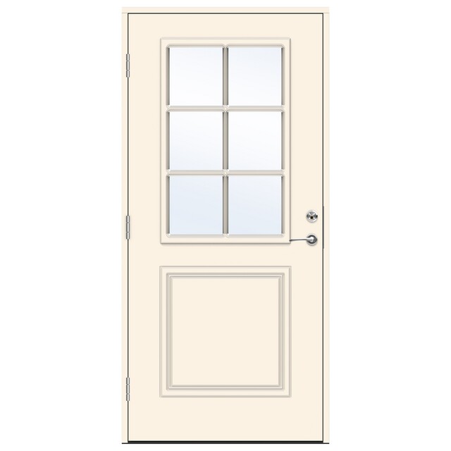 YTTERDÖRRSSET SMETANA VIT NCS S 0502-Y 105MM KARM 10X21V | Beijerbygg Byggmaterial